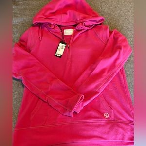 Straight Down Cruz Hoodie, women’s Golf size L‎ Fuscia. NWT